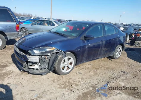 2015 Dodge Dart Sxt из США, поврежденный, VIN 1C3CDFBB3FD151262